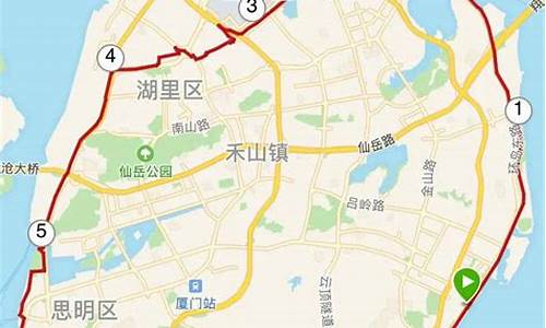 厦门环岛路骑行路线_厦门环岛路骑行路线图