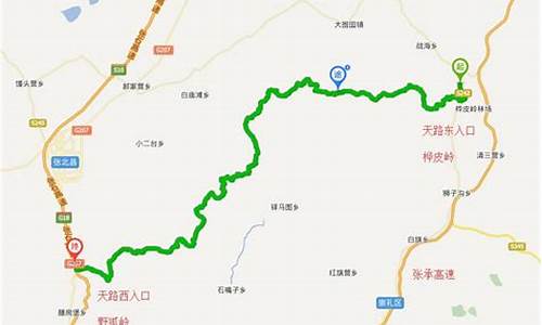 安徽天路自驾游路线规划_皖浙天路起点和终点地图