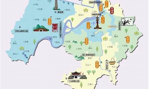 芜湖旅游攻略地图_芜湖旅游攻略地图全图