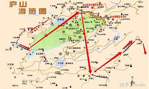 庐山二日游路线安排_庐山二日游路线安排图